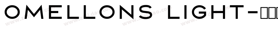 Omellons Light字体转换
